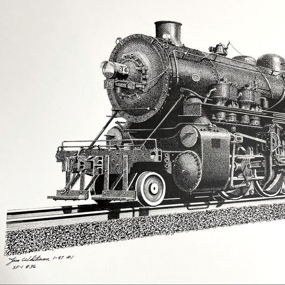 Lake Superior & Ishpeming Railroad 36 Train Prints - Picture 2 of 6